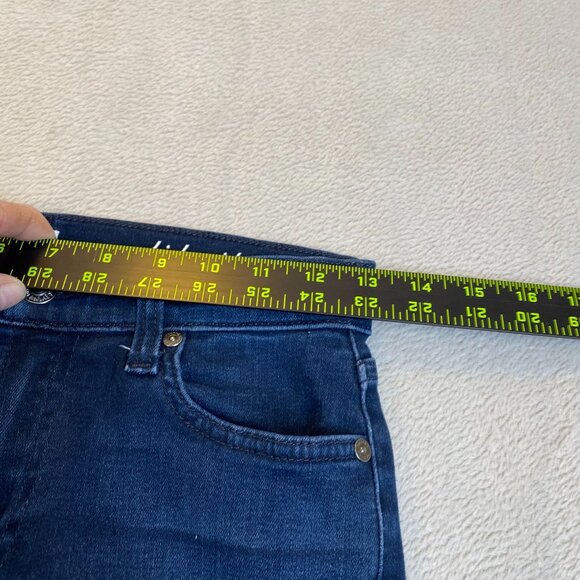 7 For All Mankind Womans Jeans Size 25 High Waist Ankle Gwenevere Skinny - Picture 4 of 16